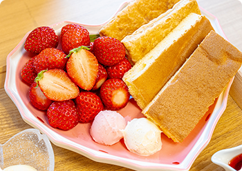 旬の果物を使ったスイーツ